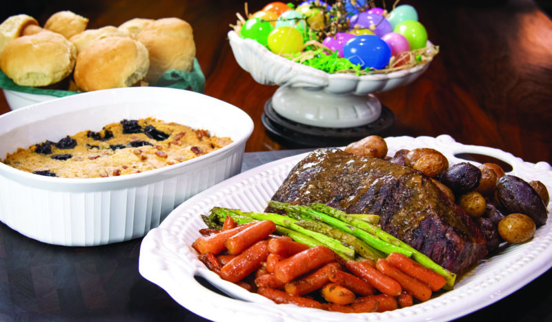 Easy one-pan dishes, rolls, desserts for Easter gatherings